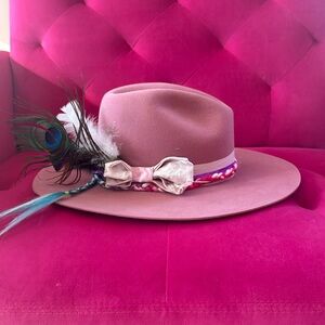 Goldie Lee/Warbonnet pink cowboy western hat
